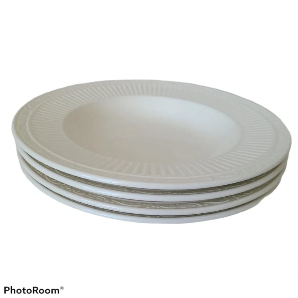 Set of 4 Mikasa Italian Countryside Large Rimmed Soup /pasta Bowl 9 7/8”_8